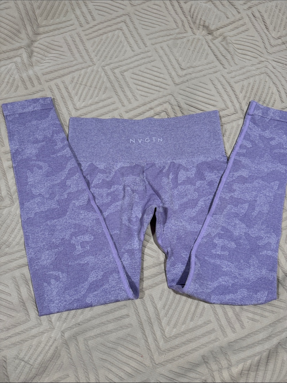 NVGTN lilac camo leggings